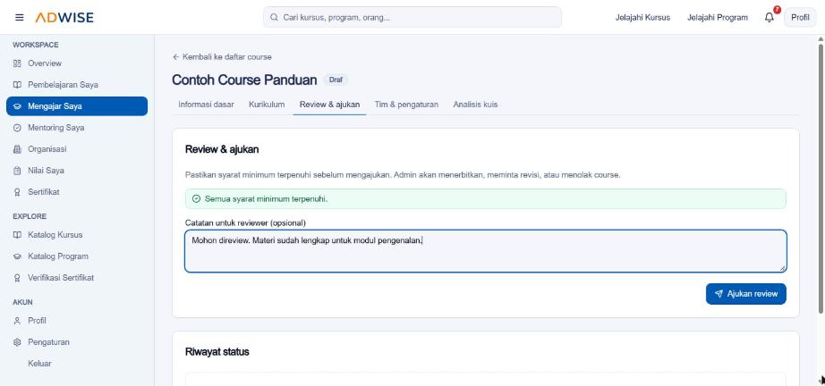 Siap diajukan