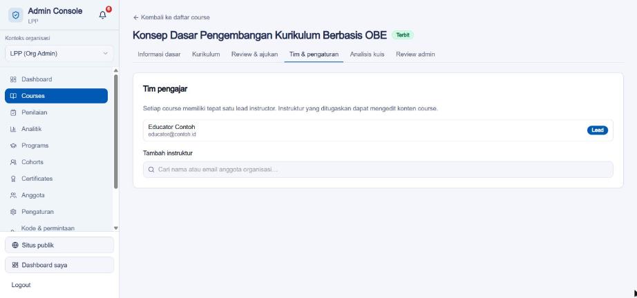 Tim pengajar